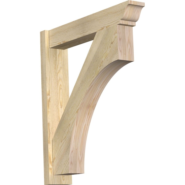 Ekena Millwork Westlake Rough Sawn Traditional Outlooker, Douglas Fir, 6"W x 30"D x 34"H OUT06X30X34WTL01RDF - main